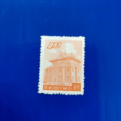【大三元】臺灣郵票-常86一版金門莒光樓-面值0.03元叁分-新票1套(5S-66)