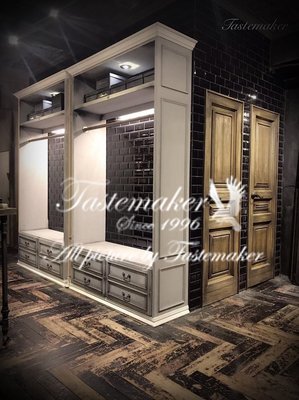 法國仿舊 TASTEMAKER LOFT工業風 歐式銅管開放型 展示衣櫃 牆櫃 衣櫥