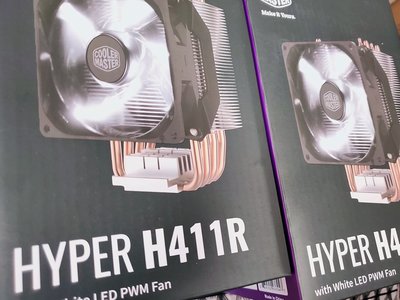全新盒裝 酷碼 Cooler Master Hyper H410R H411R CPU塔型散熱器 二年保固 支援2011