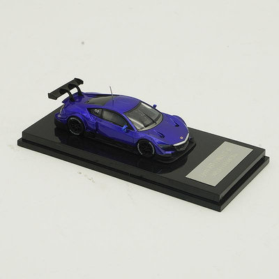 本田 Honda NSX GT500 拉力賽車 跑車 164合金汽車模型收藏擺件