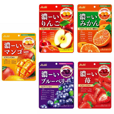 +東瀛go+ Asahi 朝日 濃厚芒果/蜜柑/蘋果/草莓/藍莓風味糖 硬糖 水果糖 果汁 婚禮糖果 喜糖 日本進口