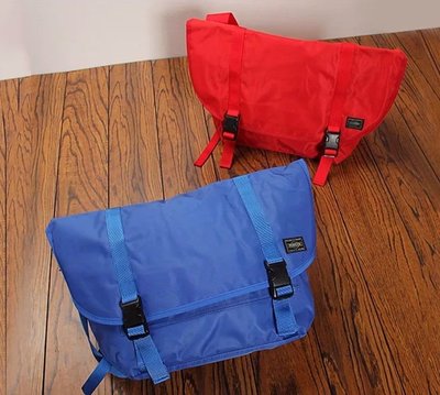 【益本萬利】PP21 Porter block Messenger Bag 紅 郵差包 單車包 nike 還有後背包款式