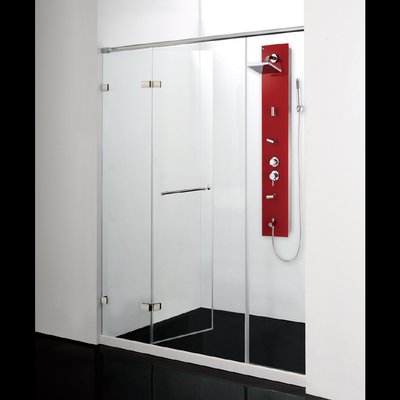 《振勝網》HCG 和成衛浴 精緻型 無框 開門式 淋浴拉門 一字三片 淋浴門 / 8mm 強化清玻璃 / SR2E