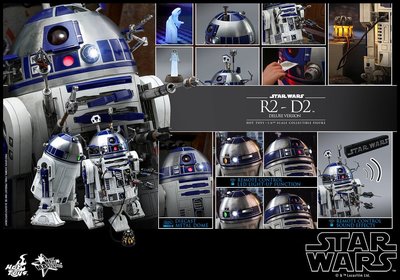 全新 Hot Toys MMS511 1/6 豪華版 星際大戰 Star Wars R2-D2