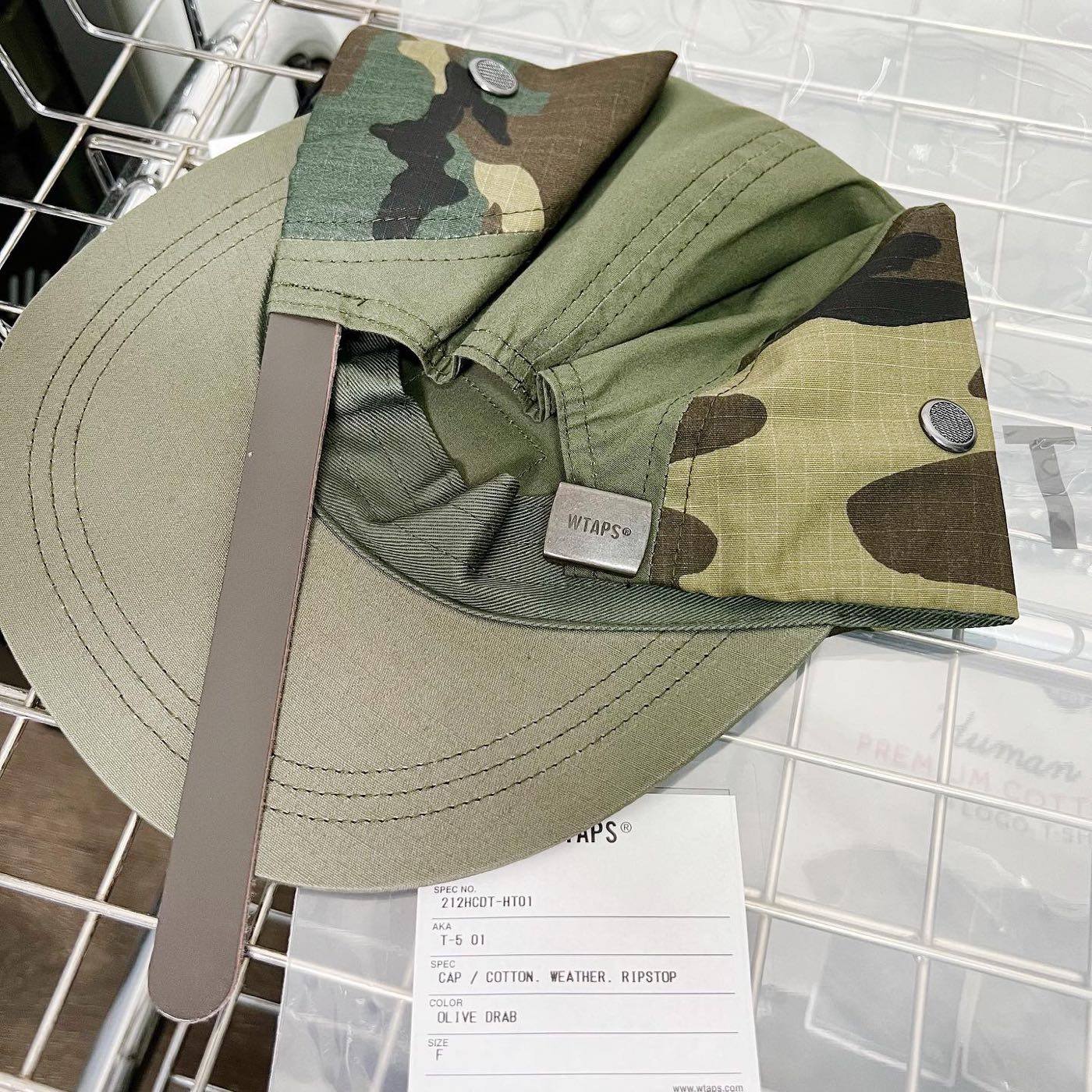 最大5万円OFFクーポン！ 送料込 新品 21SS wtaps レオパード cap