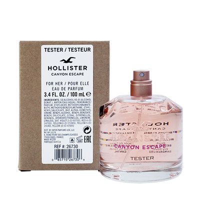 ☆MOMO小屋☆ Hollister 自由曠野 女性淡香精 100ml TESTER-環保盒無蓋