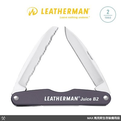 馬克斯 - Leatherman JUICE B2 工具 / 墨灰 / 832365