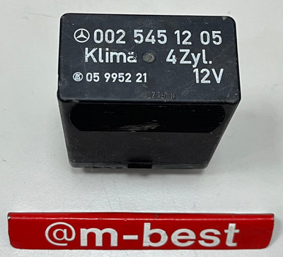 BENZ W124 W126 W201 M102 M103 冷氣繼電器 壓縮機繼電器 (9腳) (日本外匯) 0025451205