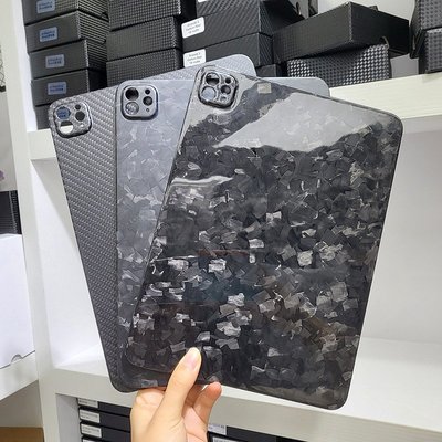 適用iPadPro11英寸2021碳纖維保護殼2020蘋果平板保護套高級感22