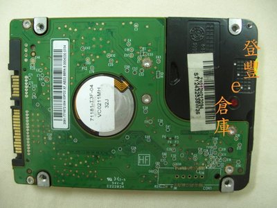 【登豐e倉庫】 DF48 WD3200BEVT-22A23T0 320G SATA2 筆電 電路板(整顆)硬碟