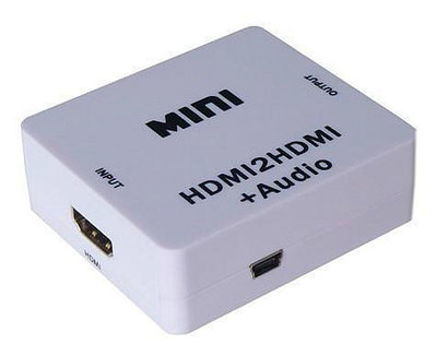 【電子超商】HDMI2HDMI 相容 解除 HDCP 音頻解碼器分離 轉 PS4 MOD 藍光 10-AY25