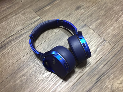 【億而創耳機音響】中華店展示機出清 SONY MDR-XB950B1 藍色 藍牙耳罩式耳機 玩家收藏