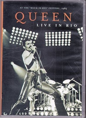 音樂居士新店#Queen Live in Rio 1986 皇后樂隊 D9 DVD