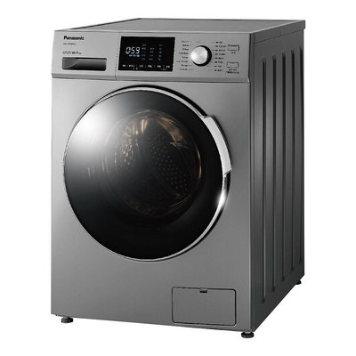 **免運** Panasonic國際牌 12KG 變頻溫水滾筒洗衣機(洗脫烘) NA-V120HDH-G(晶漾銀)
