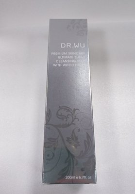 【欣靈小坊】 DR.WU 極緻卸妝潔顏乳200ML 效期 2021.08
