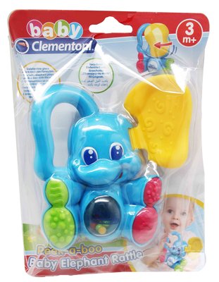 【義大利Baby Clementoni 】大象搖鈴『CUTE嬰用品館』