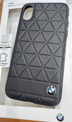 彰化手機館 BMW iPhoneX XS 手機殼 真皮菱格紋背蓋 正版授權 保護殼 先創 公司貨 iPhoneXS