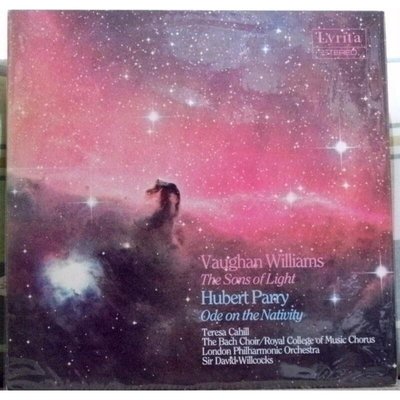 【二手黑膠】TAS榜單 Vaughan Williams：the Sons of Light／Hubert Parry