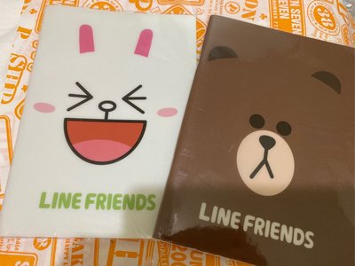 LINE FRIENDS 熊大 兔兔筆記本 記事本 2入一組