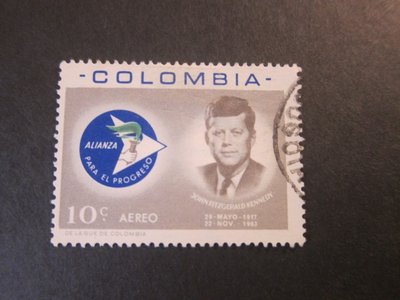 【雲品1】哥倫比亞Colombia 1963 Sc C45 set FU 庫號#B536 89558
