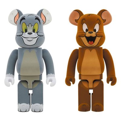 Bearbrick Be@rbrick Medicomtoy Tom Jerry 1000% 庫柏力克熊 湯姆貓 傑利鼠