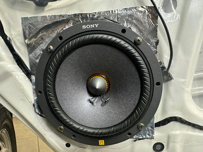 銓展實裝車中華菱利直上sonyXS-162ES6.5吋高階分音2音路喇叭