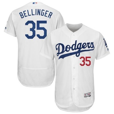 Cody Bellinger Majestic White Authentic Player Jersey