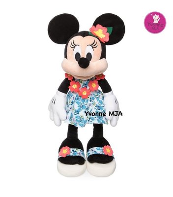 *Yvonne MJA*美國迪士尼預購區限定正品 夏威夷限量 米妮特別款娃娃 18吋