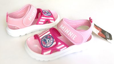 台灣製現貨🔥 正版迪士尼 Disney ✨米奇米妮Micky Minnie輕底雙魔鬼氈涼鞋 兒童涼鞋 男童 女童涼鞋