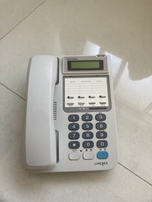 聯盟Linemex ISDK 616系列電話總機 顯示型數位話機 白色 (ISDK-4TD)