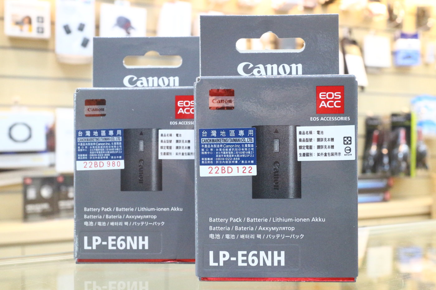 日產旗艦】現貨全新原廠公司貨盒裝新版Canon LP-E6NH LPE6NH 原廠電池
