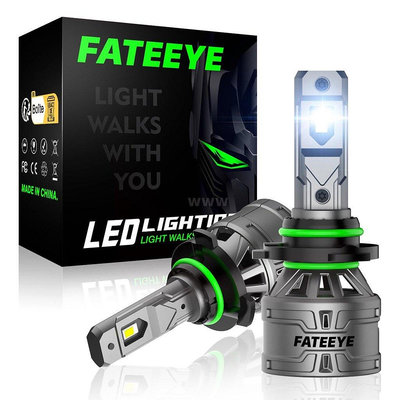 Fateeye 汽車 LED 大燈燈泡 H4 H7 H11 9005 9006-極致車品店
