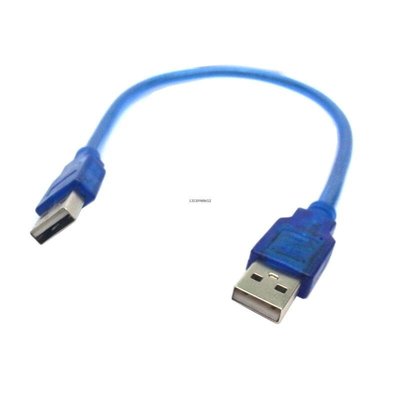 【公司貨-品質第一】全銅USB2.0公對公數據線充電線 USB雙公線0.30.511.53510米