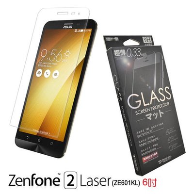 Metal-Slim ASUS ZenFone 2 Laser(ZE601KL) 6吋 0.33mm 玻璃螢幕保護貼【出