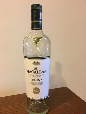 空酒瓶·1824 MACALLAN·700ml 洋酒空酒瓶•Macallan. Lumina 完美主義者請勿下標·