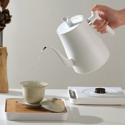 光一不銹鋼燒水壺電熱水壺家用長嘴泡茶專用沖茶壺溫控手沖咖啡壺