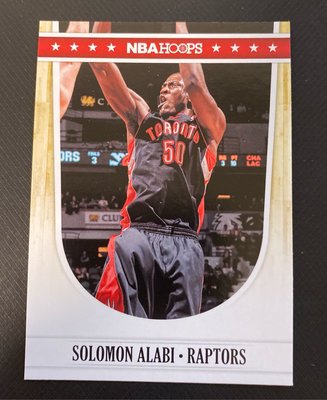 Solomon Alabi 2011-12 NBA Hoops #223 Base