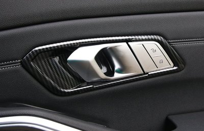 歐力車飾~寶馬 BMW G20 318i 320i 330i 內門碗 內門拉手 內把手框 內拉手 內拉手框 碳纖維紋