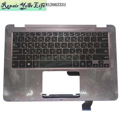 電腦零件ASUS 華碩ZenBook UX360CA UX360C 帶殼AR 褐色C 金色C殼 TP360C筆電配件
