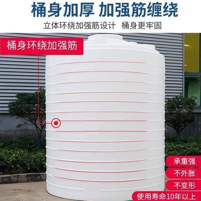 現貨熱銷-加厚pe塑料水塔儲水罐家用大容量1/2/3/4/5噸儲水桶油罐戶外水箱