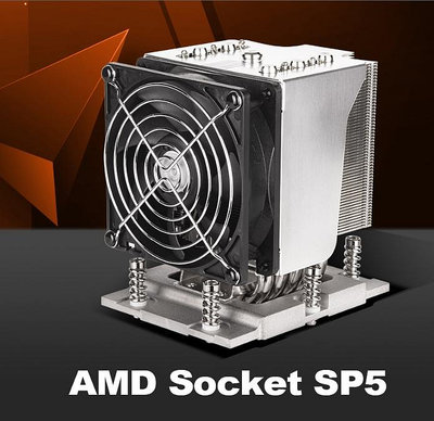 小白的生活工場*SilverStone 銀欣 XE04-SP5 4U伺服器CPU散熱器/AMD SP5腳位相容