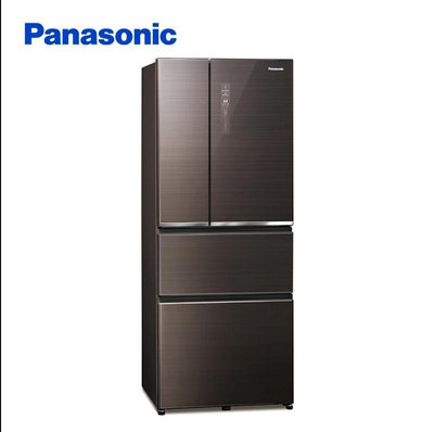 *~ 新家電錧 ~*【Panasonic國際牌】NR-D501XGS-W/T 雙科技無邊框玻璃500公升四門冰箱(實體店面)