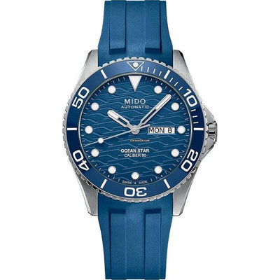 MIDO 美度   Ocean Star 200米海洋之星 廣告款陶瓷潛水錶 M0424301704100  42.5mm