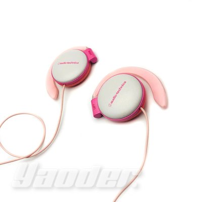 【福利品】鐵三角 ATH-EQ500 淺粉 (1) 耳掛式耳機 無外包裝 送收納盒