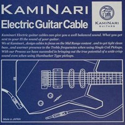 大鼻子樂器 Kaminari 神鳴 導線 Electric Guitar 電吉他 日本 高階手工導