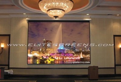 ~台北台中鳳誠影音~ EliteScreens (VMAX300UWV PLUS4) 4:3 300吋 大尺寸電動布幕