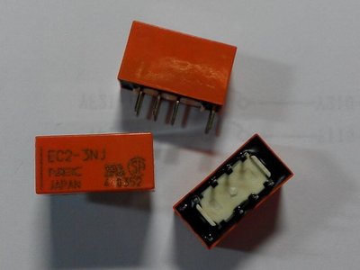 小繼電器 NEC EC2-3 小尺寸 DC3V 低電壓 RELAY
