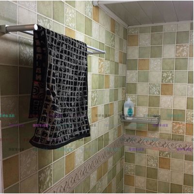 （京野生活館）加厚防油防水墻紙馬賽克貼紙瓷磚翻新自粘衛生間墻貼浴室廚房壁紙