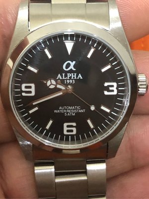 Alpha 黑面 Rolex Explorer 1 探險家 14270 36mm 98%新