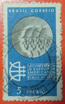 巴西郵票舊票套票 1968 Eighth American Armed Forces Conference